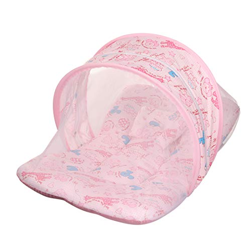 KooKyKooby Baby Mosquito and Insect Protection Net with Bedding (Pink(Dream Big)) - Image 3