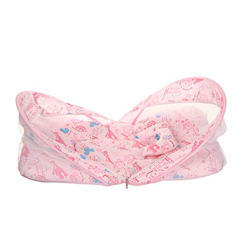 KooKyKooby Baby Mosquito and Insect Protection Net with Bedding (Pink(Dream Big)) - Image 5