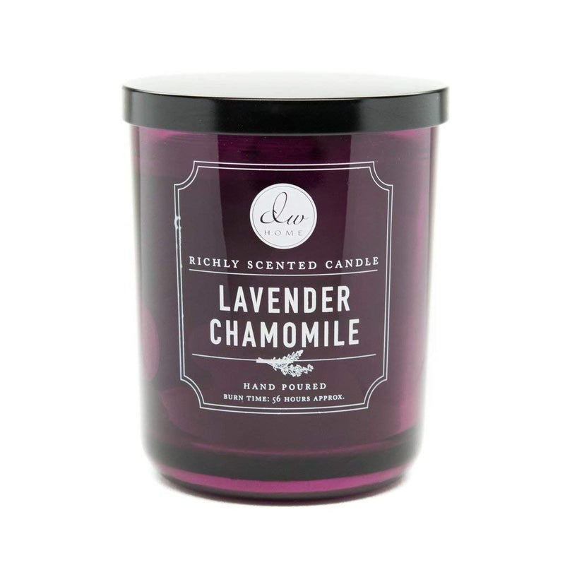 DW Home Medium Single Wick Candle, Lavender Chamomile