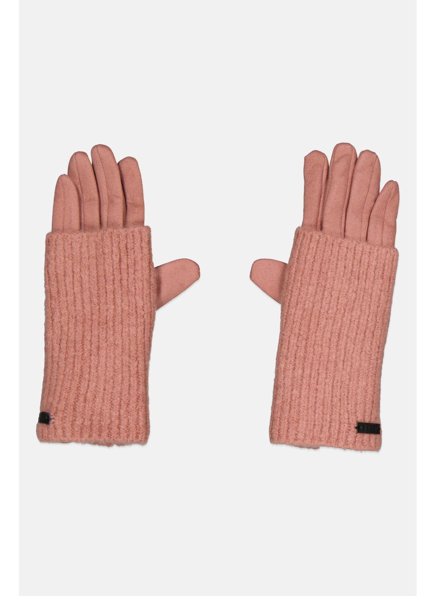 ELLE - Women 1 Pair Knitted Gloves, Assorted - Image 1