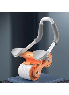 DubaiGallery 2023 New Automatic Rebound Ab Abdominal Exercise Roller Wheel with Elbow Support and Timer and Resistance Bands Set for Men and Women Great Fitness Equipment for Training Yoga Home Workout  - Image 3