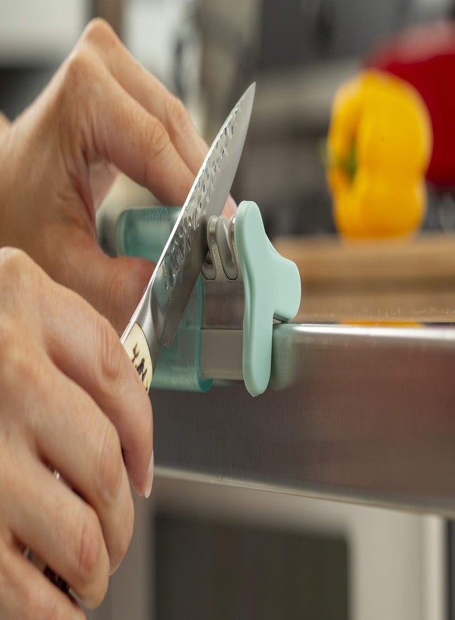 Smith's Slide Sharp Edge Grip 2-Slot Turquoise - Image 3