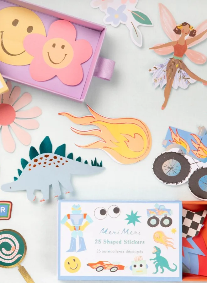 Meri Meri Dinosaur Shaped Stickers