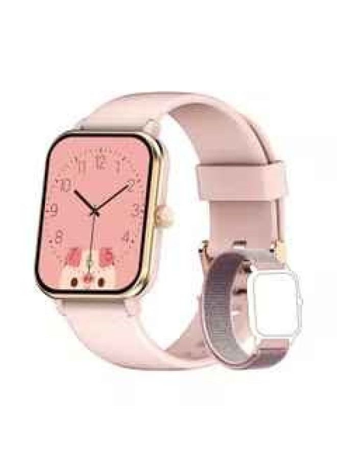 Blackview R3 Max 1.69”25 Sport Mode SpO2 Body Temperature Heart Monitor Sensor Fitness Smart watch Pink  - Image 1