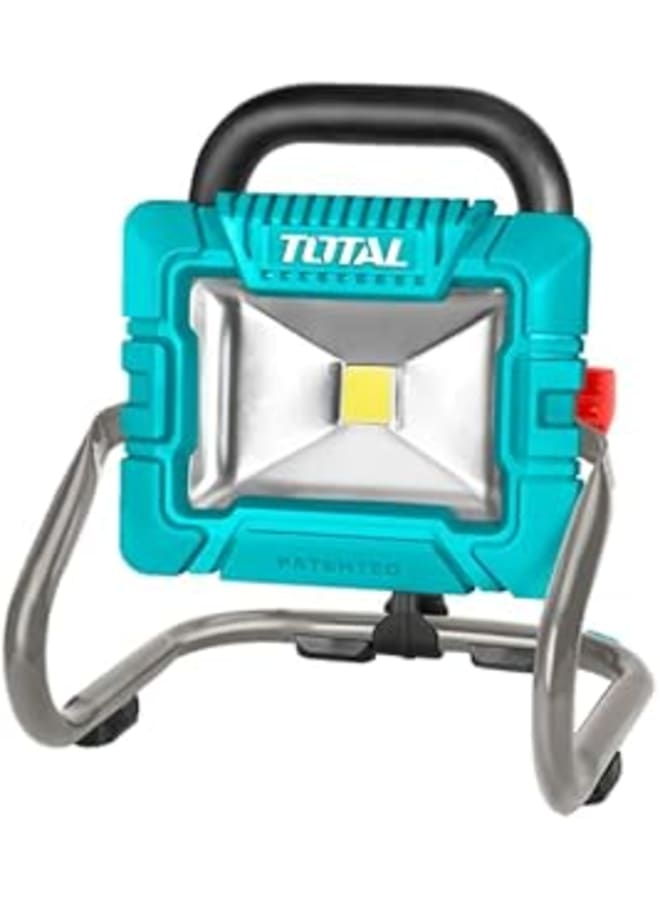 TOTAL Portable Lamp-TWLI2025, Turquoise, LED, Modern, 20V, 1800 Lumen, Cordless