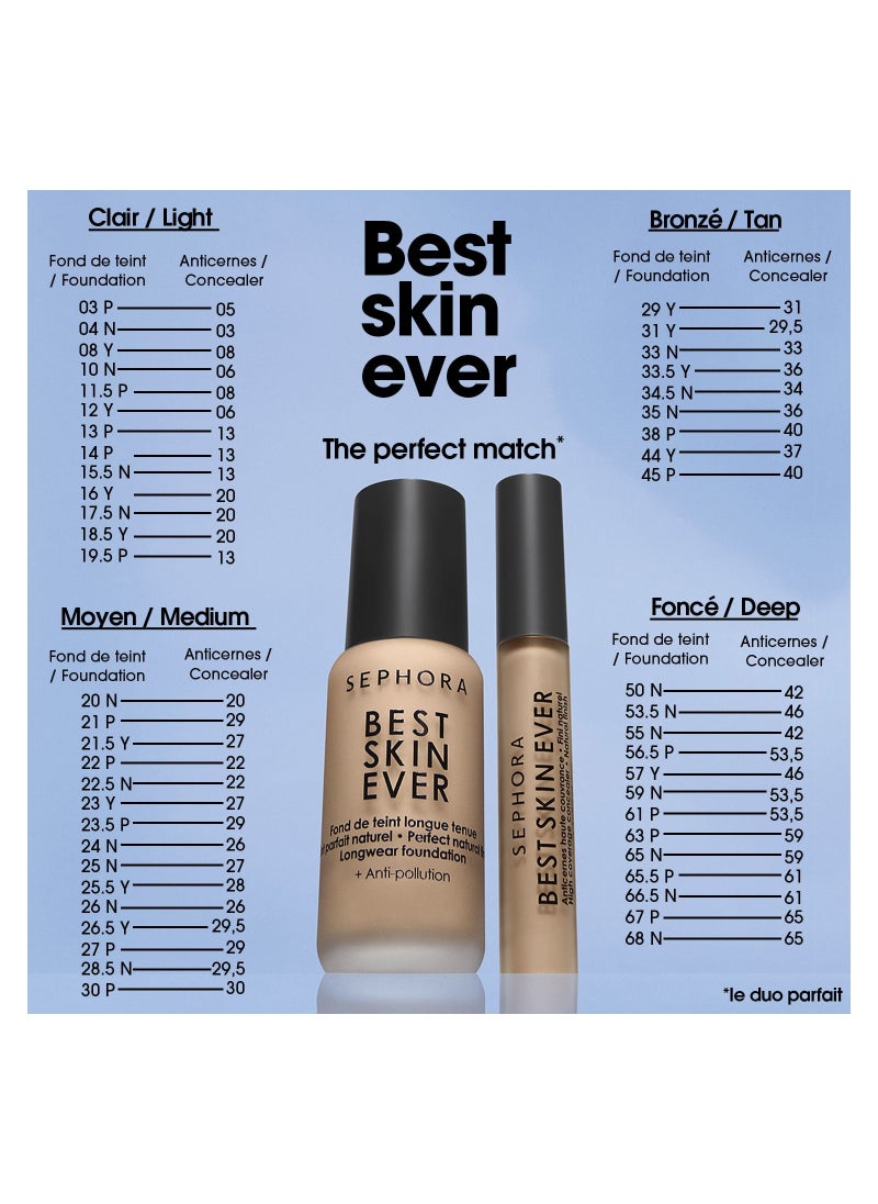SEPHORA - SEPHORA COLLECTION Best Skin Ever Foundation 44 Y (25 ml) - Image 1
