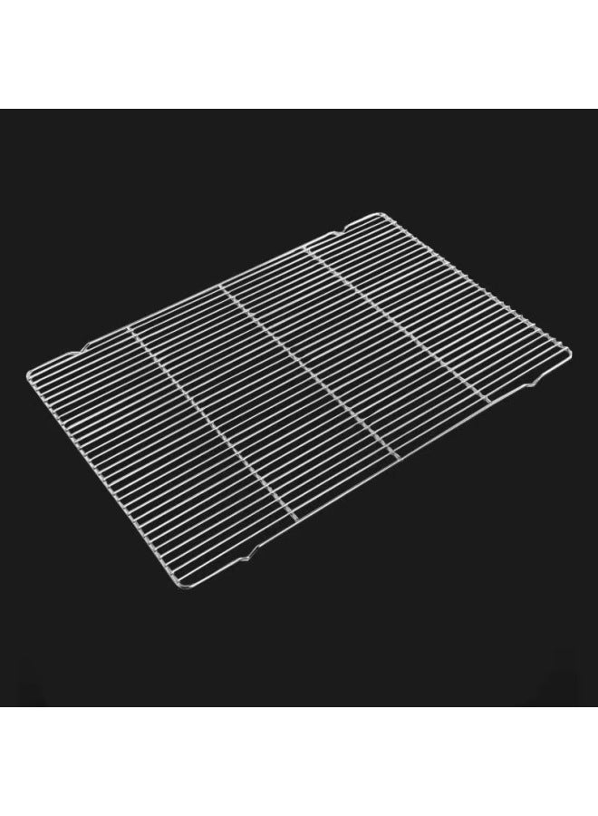 Baking Utensils 40*60 Thick Stainless Steel Cooling Rack Cake Cooling Net Bread Drying Net Snack Drying Rack-Specifications:40*60 With Feet Stainless Steel - Image 3