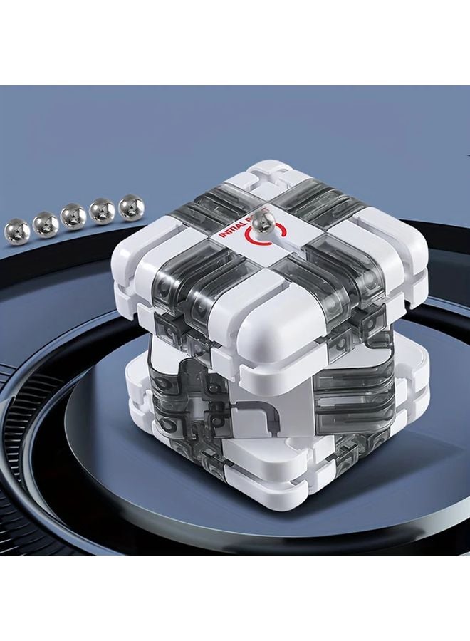 Maze Cube 3D Puzzle Brain Teaser Educational Toy For Children And Adults Christmas Gift - Image 2