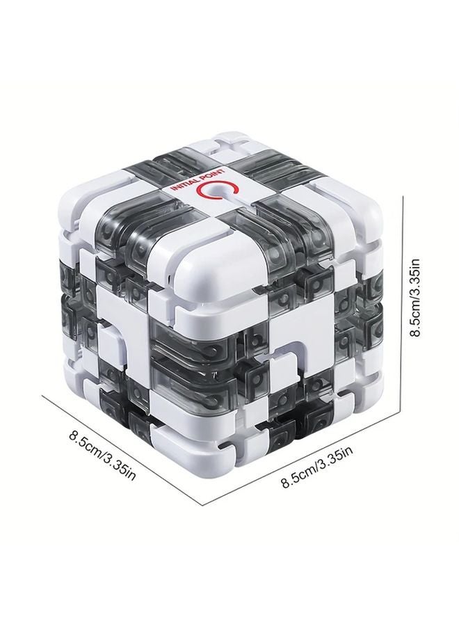 Maze Cube 3D Puzzle Brain Teaser Educational Toy For Children And Adults Christmas Gift - Image 4