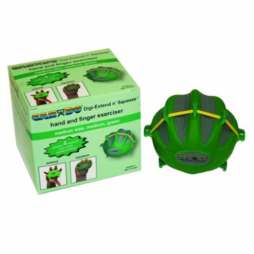 CanDo 102292 DigiExtend n Squeeze Hand Exerciser Large GreenModerate - Image 2