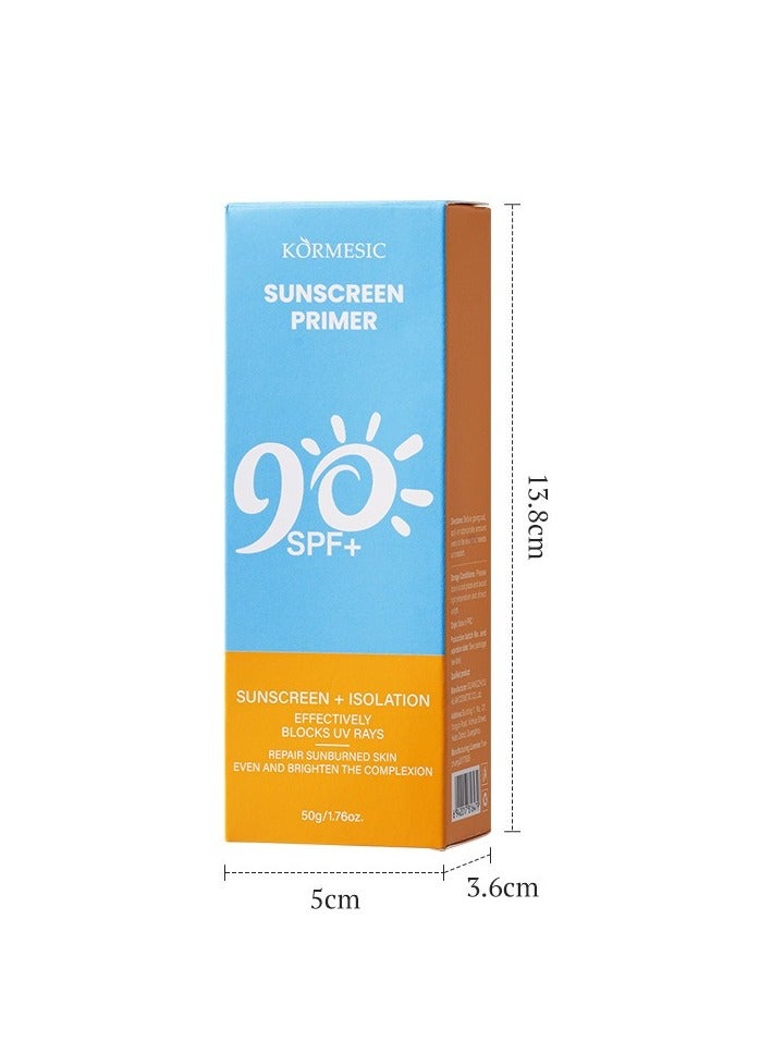 Kormesic واقي من الشمس مزدوج الأنبوب والتمهيدي 50 جرام - Image 2