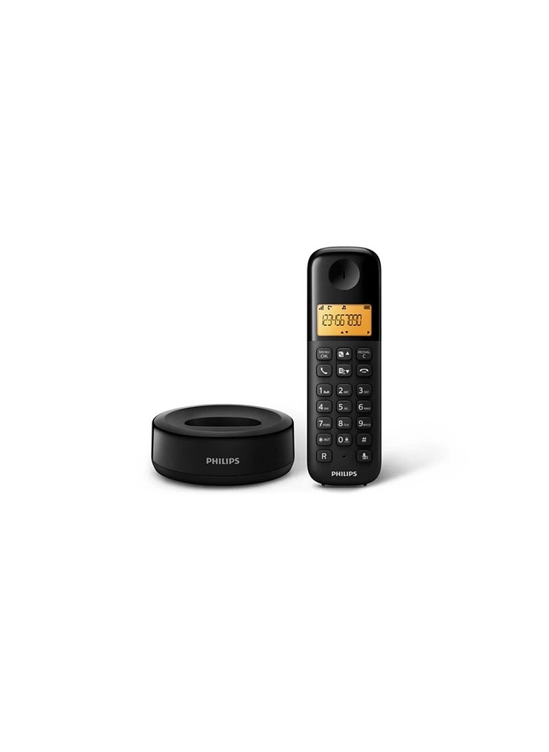 Philips Cordless Landline Phone - Model 1601B for High Performance and Mobility