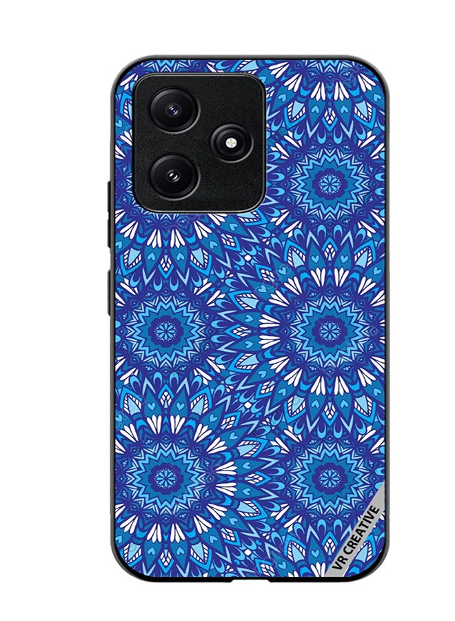 VR CREATIVE Protective Case Cover For Xiaomi Poco M6 Pro 5G Mandala Design Multicolour - Image 1
