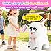 Marsjoy Samoyed Walking Barking Dog for Kids Interactive Musical Puppy Robot Repeats What You Say Realistic Licking Tongue Wagging Tail Remote Control Toddler Toys for Girls and Boys Birthday Gifts - Image 4