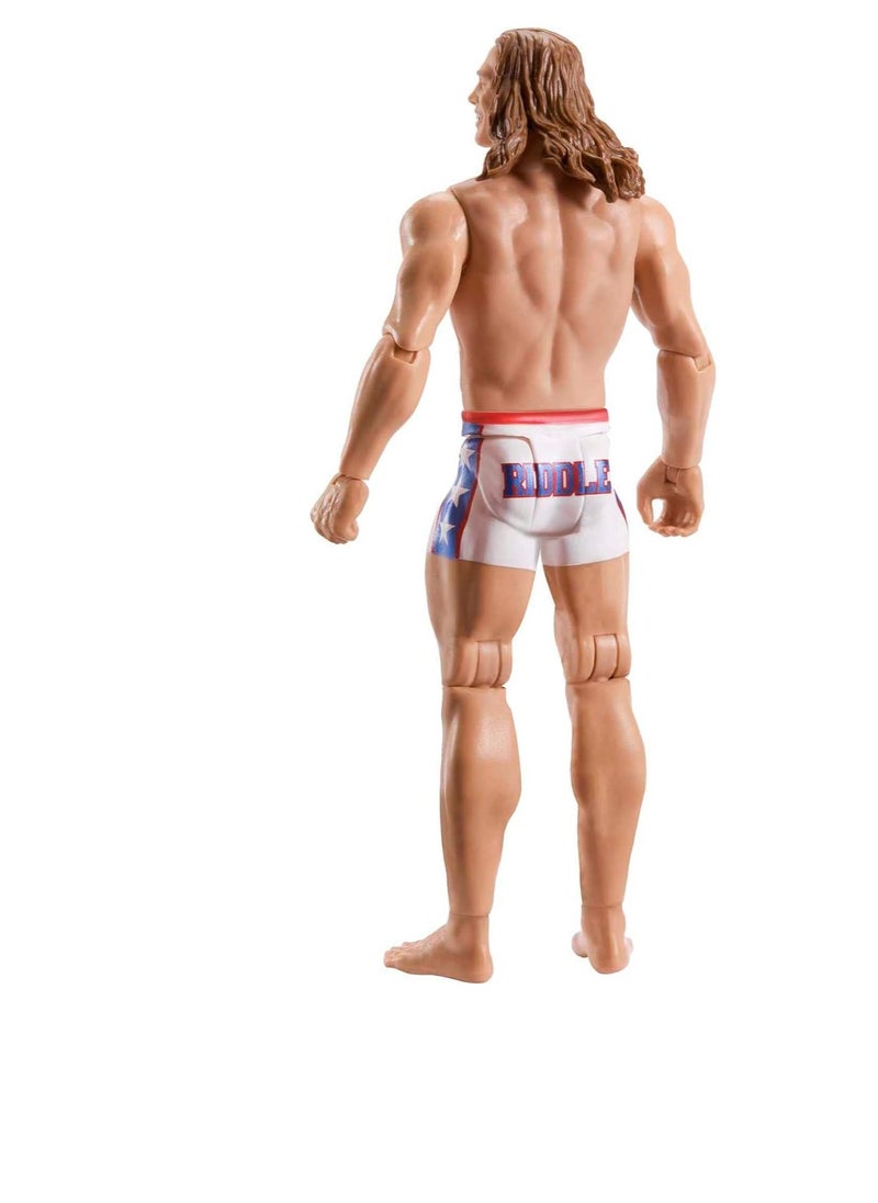 WWE - Matt Riddle Top Picks Action Figure, Collectible with 10 Points of Articulation & Life-Like Detail, 6-Inch - Image 1