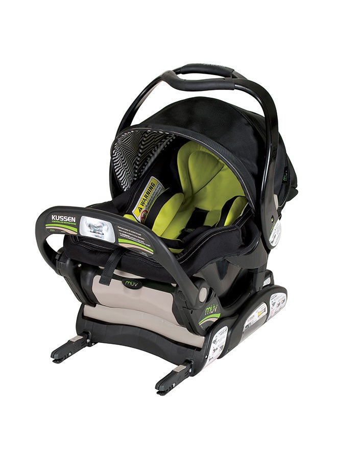 babytrend Infant Car Seat - Black/Green - Image 5