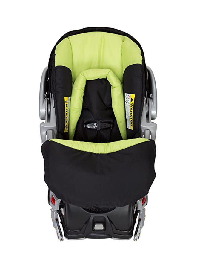 babytrend Infant Car Seat - Black/Green - Image 2