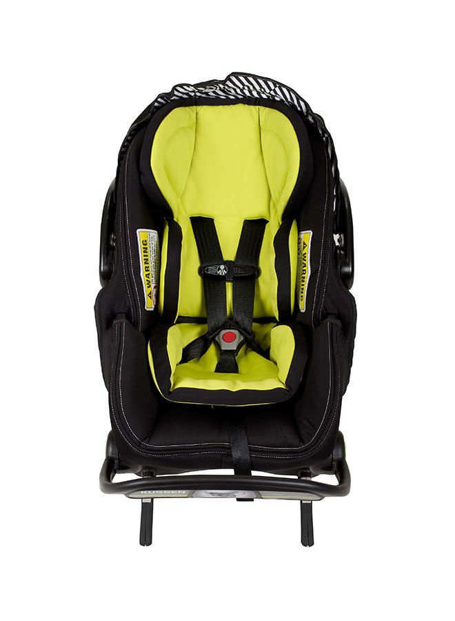 babytrend Infant Car Seat - Black/Green - Image 1
