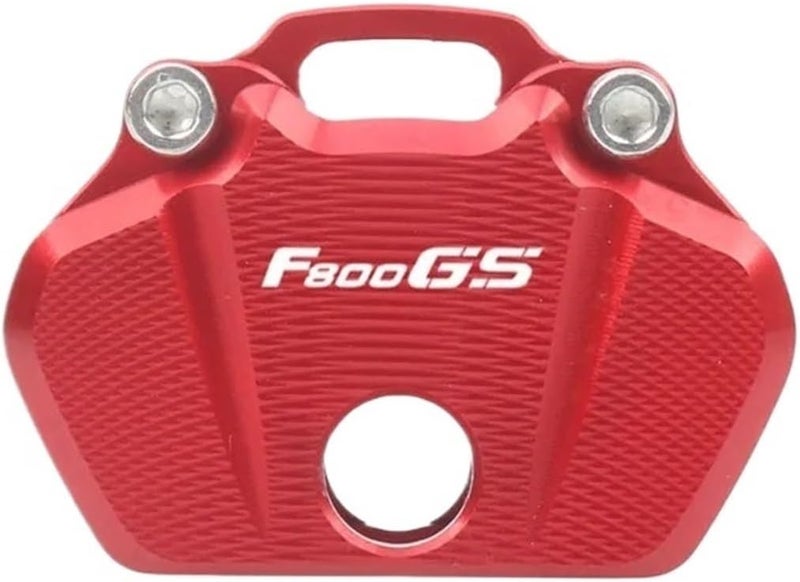 Compatible With BMW F650GS F800GS F800GT F650 F800 GS GT Motorcycle CNC Key Cover Case Shell Keys Protection Keychain Key Case(Red-F800GS) - Image 1