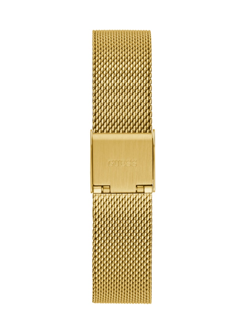Guess Women's Gold Green Dial Analog Stainless Steel Strap Watch - GW0354L4 - Image 5