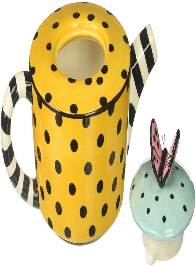 Appletree Design Lady Lux Tea Pot With Butterfly - Image 3
