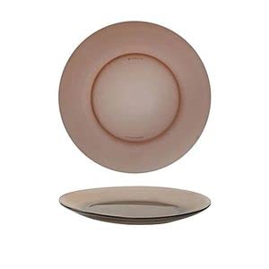 GLASSIMON طقم أكواب وصحون GLASSIMON مكون من 6 قطع سعة 220 مل | طقم أكواب وصحون شاي أسود زجاج مقوى شفاف | حجم الكوب قطر 77 سم ارتفاع 69 سم قطر الصحن 135 سم ارتفاع 2 سم - Image 4