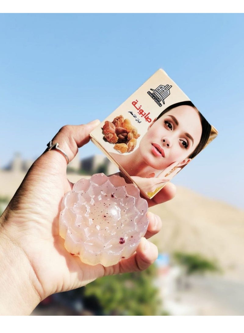 .صابونة لبان الدكر بالكولاجين الطبيعي  تفتيح، شد، ونضارة تدوم - Image 2