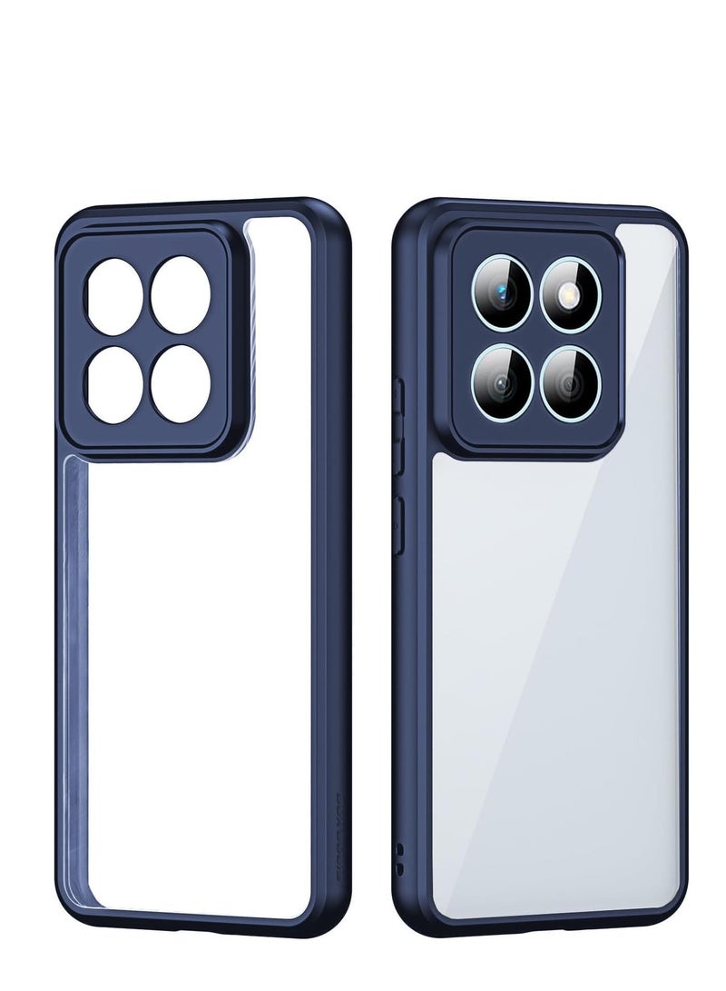 Compatible with Honor X7C Case Transparent, Military-Grade Shockproof Anti-Yellowing, Slim Protective Phone Case Full Bumper Cover With Camera... - Image 1