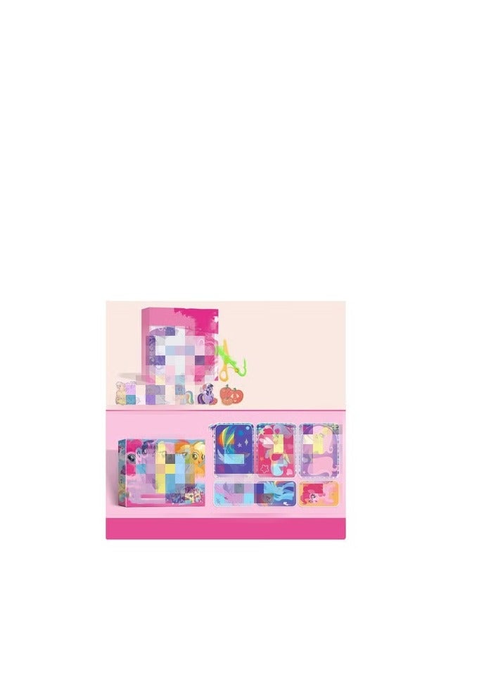 Children's Colorful Sand DIY Handmade Creative Ornament Gift Puzzle Toy