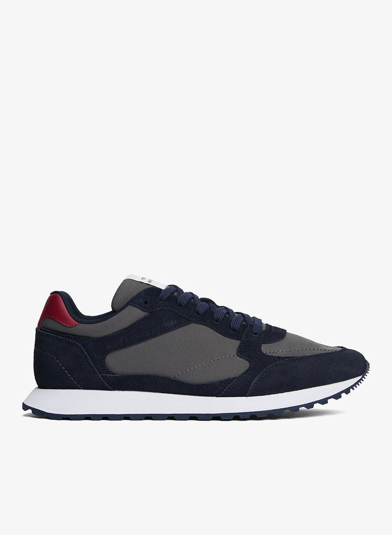 TOMMY HILFIGER Leather Runner Sneakers - Image 1