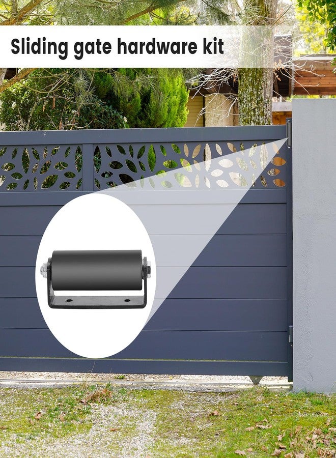 Neiteli 6" Gate Roller Guide,Sliding Gate Hardware with C-Sliding Gate Brackets,Sliding Gate Kit,Heavy Duty Sliding Gate Rollers,Rolling Gate Hardware Kit (2 Pack) - Image 4
