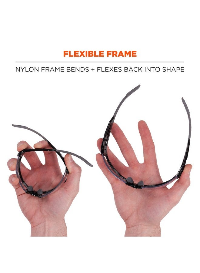 Ergodyne Skullerz DAGR Anti Scratch Safety Glasses, Anti-Fog, ANSI z87.1 - Image 5