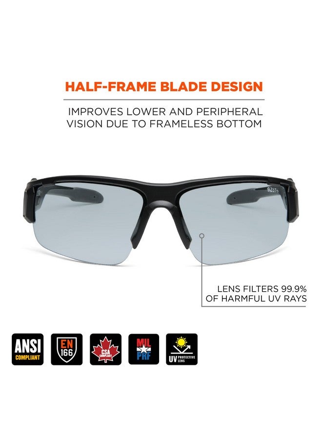 Ergodyne Skullerz DAGR Anti Scratch Safety Glasses, Anti-Fog, ANSI z87.1 - Image 2