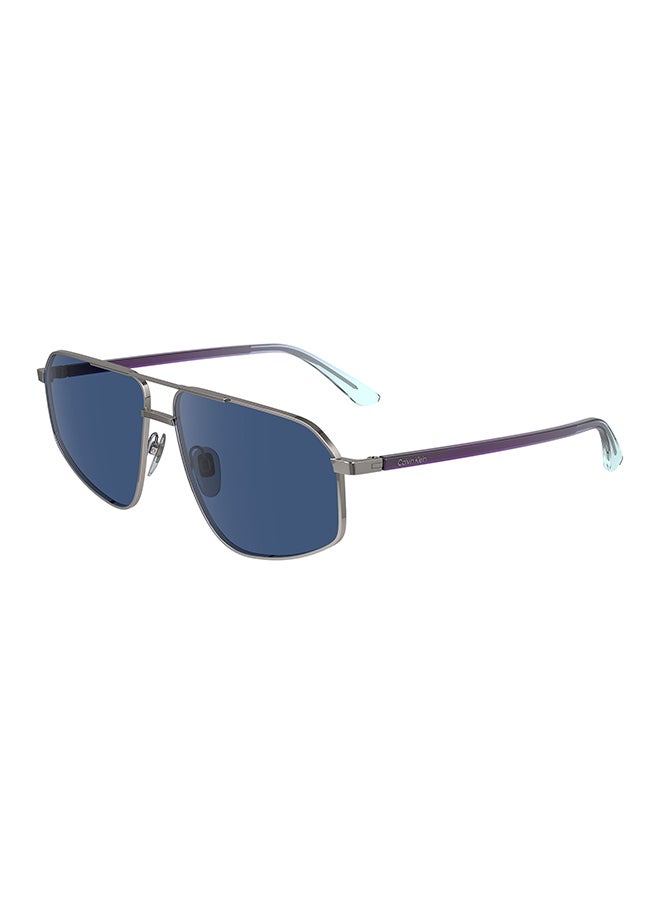 CALVIN KLEIN - Men's UV Protection Navigator Sunglasses - CK23126S-014-5913 - Lens Size: 59 Mm - Image 1