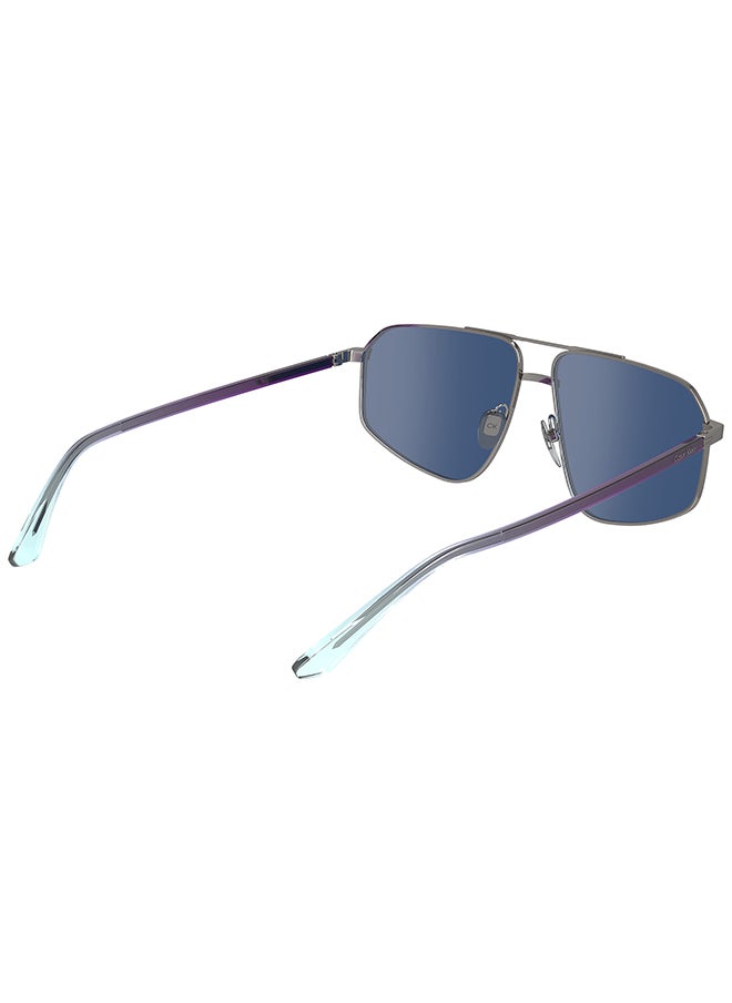 CALVIN KLEIN Men's UV Protection Navigator Sunglasses - CK23126S-014-5913 - Lens Size: 59 Mm  - Image 5