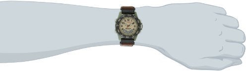Timex Men's T45181 Expedition Resin Combo Brown/Green Nylon Strap Watch - Image 3