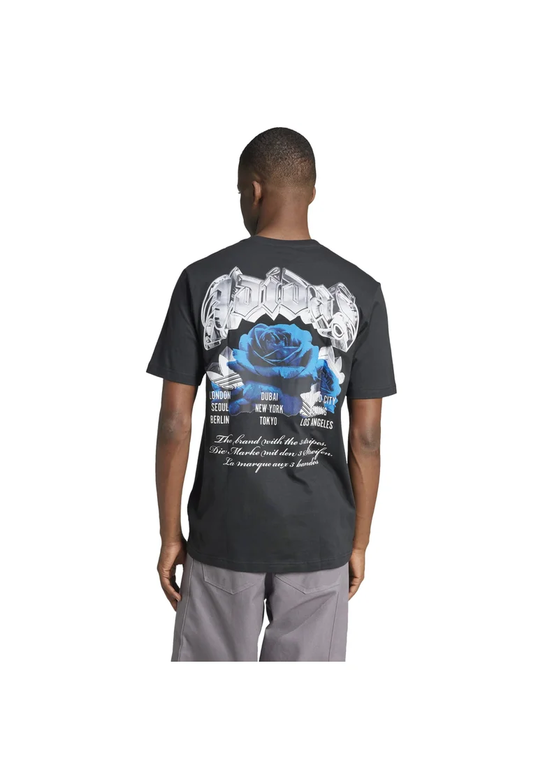 اديداس adidas TS FASHION 3 Black Originals Men T-SHIRTS