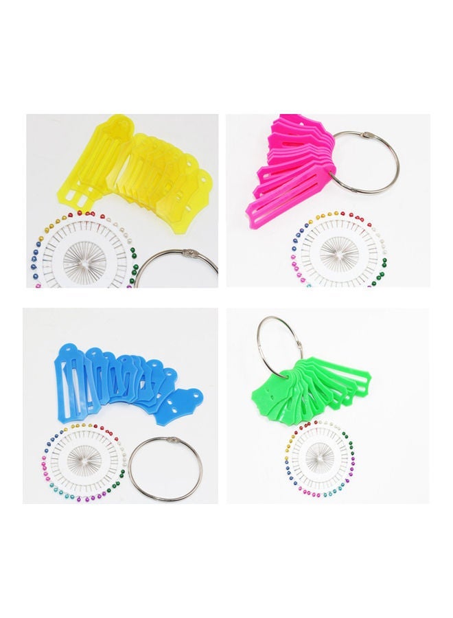 NIBEMINENT Double Fabric Fold Bias Tape Maker Kit Practical DIY Ribbon Making Sewing Tool Clear 10 x 5 1.2cm - Image 4