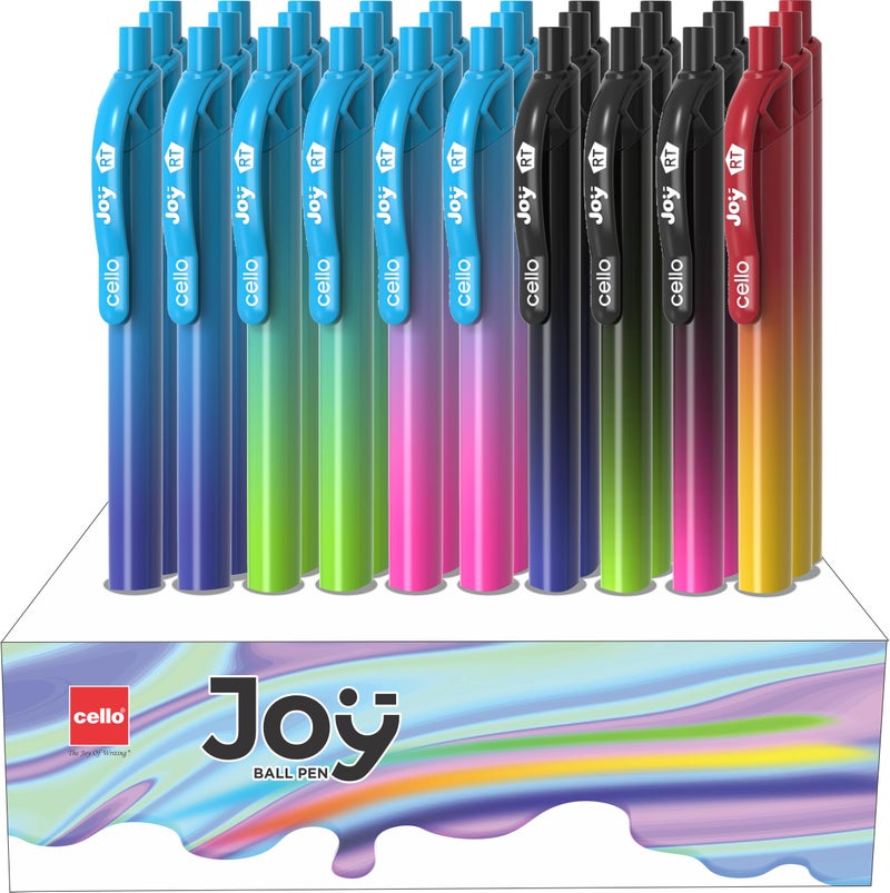 BiC Cello Cello Joy RT Blue Ball Pen | Pack of 50| Smooth Writing Experience | For School and Office Use - Image 5