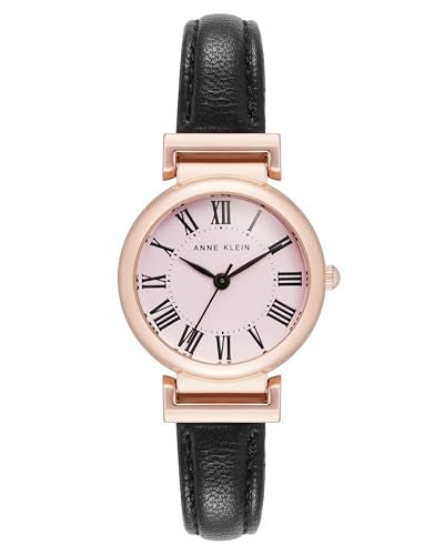 Anne Klein Womens Leather Strap Watch - Image 1