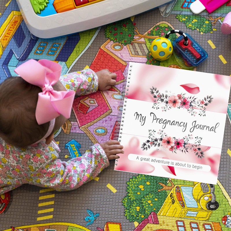 Unconditional rosie My Pregnancy Journal and Baby Memory Book with Stickers - Baby Scrapbook and Photo Album - Perfect Pregnancy Gifts for First Time Moms - Pregnancy Journal Memory Book - Image 5