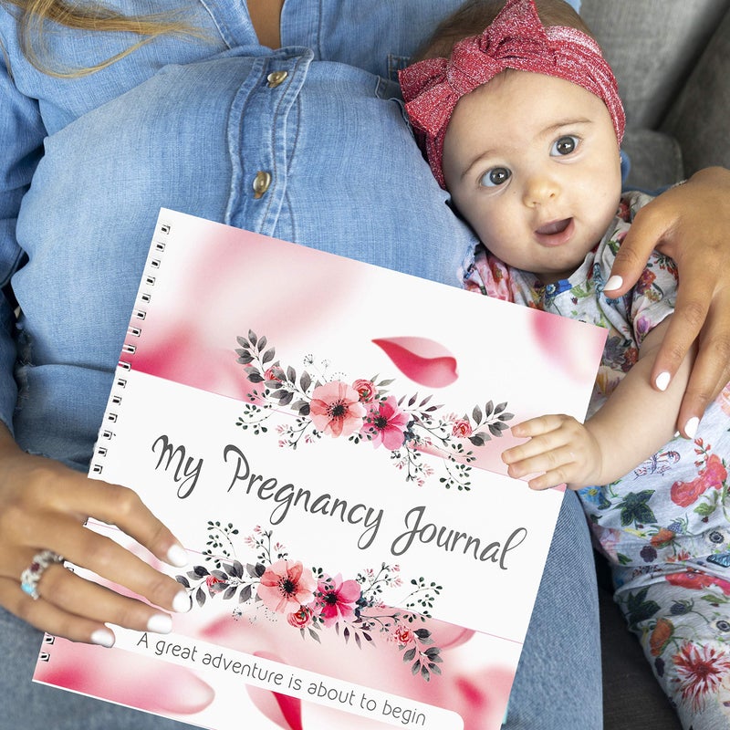 Unconditional rosie My Pregnancy Journal and Baby Memory Book with Stickers - Baby Scrapbook and Photo Album - Perfect Pregnancy Gifts for First Time Moms - Pregnancy Journal Memory Book - Image 3