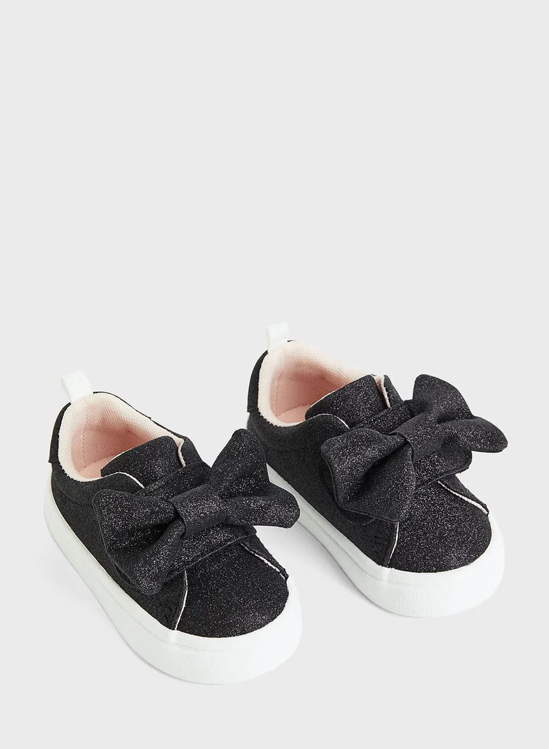 H&M Kids Bow Detail Slip On Shoes