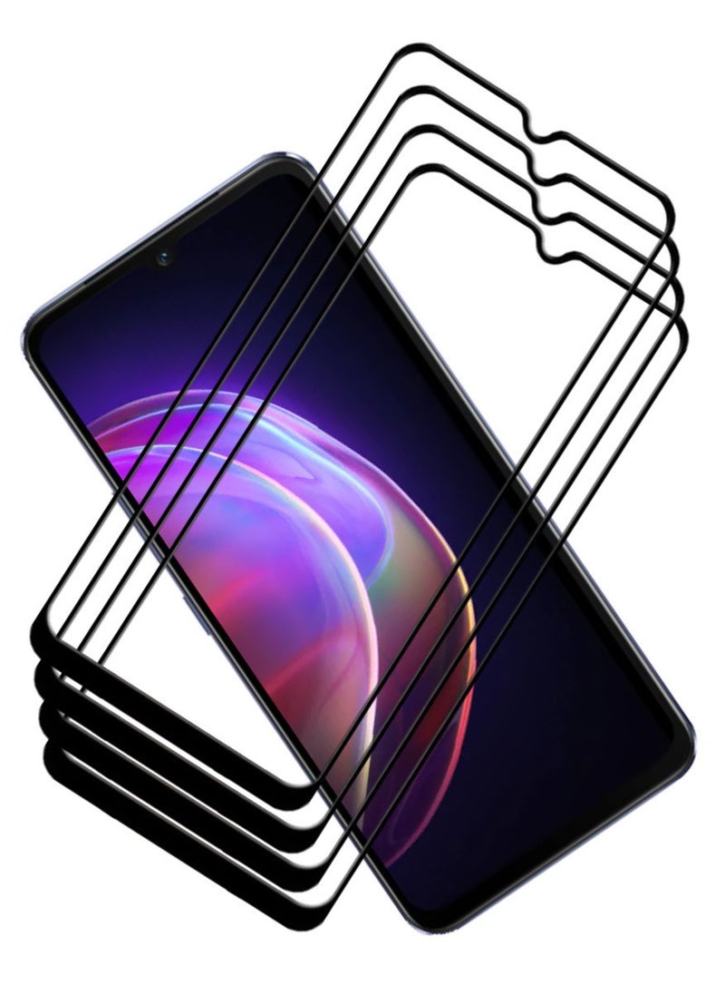 ACLIX 4 Pieces Antistatic ESD Dustproof Premium Quality High Definition Tempered Glass Screen Protector Designed For vivo V21 - Image 1