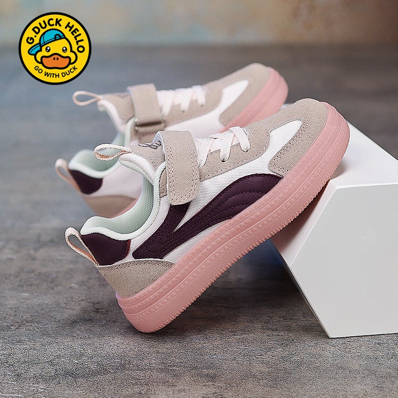 Little Yellow Duck Brand Kidsren'S Shoes For Boys And Girls 2025 Spring & Fall New Mesh Breathable Student Kidsren'S Sports Shoes - Image 5
