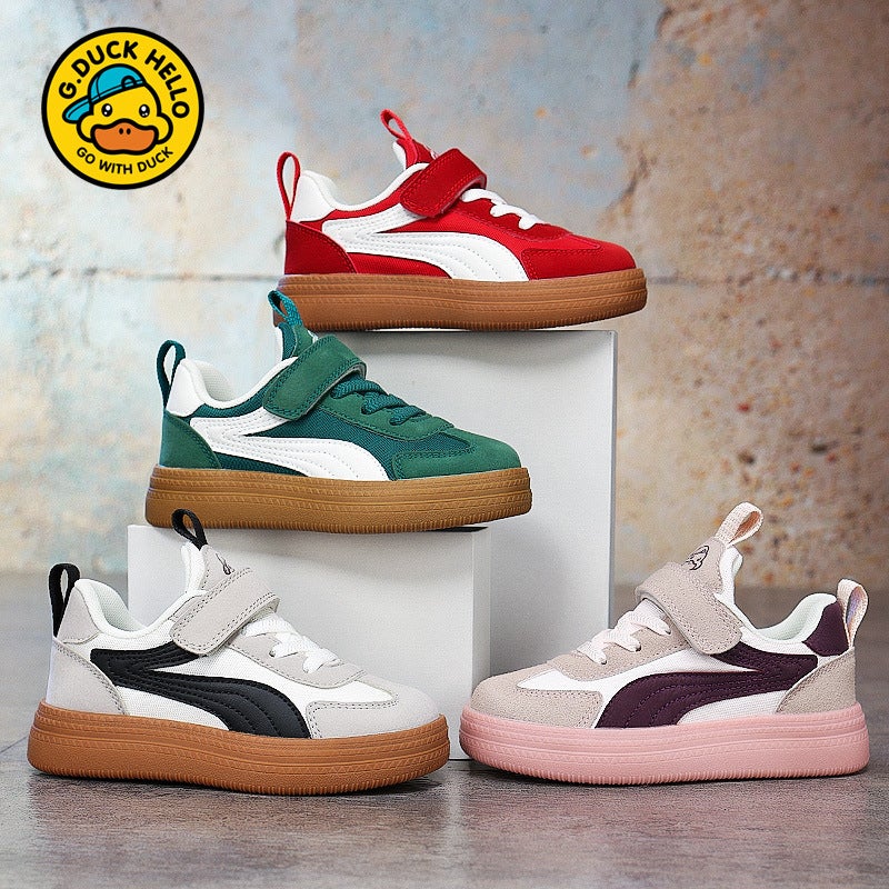 Little Yellow Duck Brand Kidsren'S Shoes For Boys And Girls 2025 Spring & Fall New Mesh Breathable Student Kidsren'S Sports Shoes - Image 2