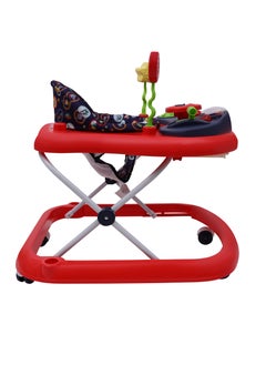 BABY PLUS Interactive Foldable Baby Walker | Adjustable Height Toddler Walker with Musical Toy Bar for Kids' Fun and Development  - Image 3