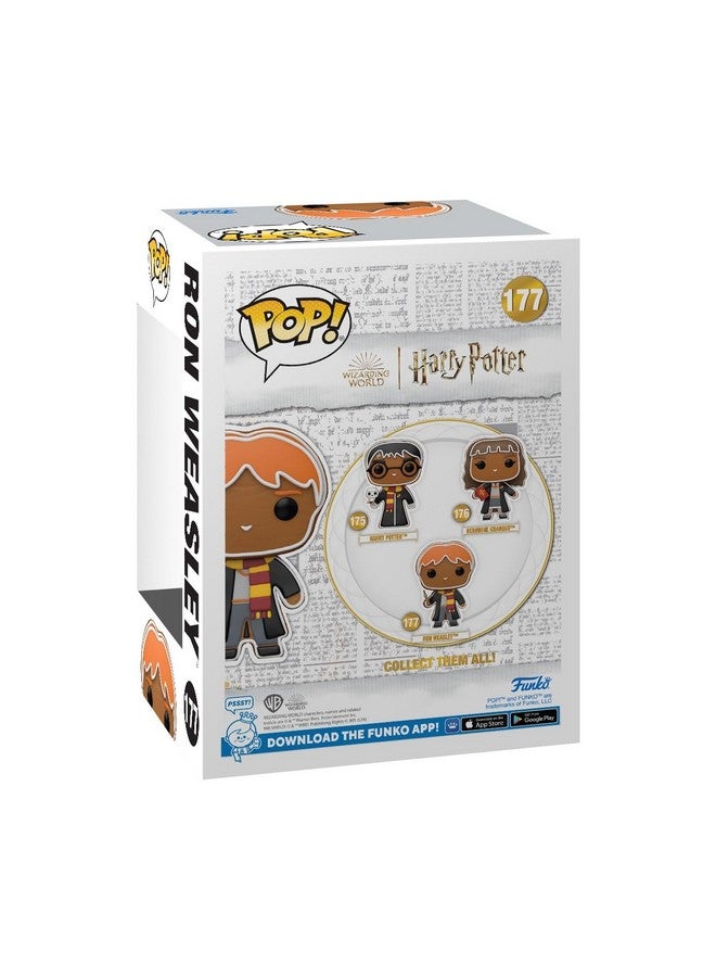 Funko POP Harry Potter: Gingerbread - Ron Weasley - Collectable Vinyl Figure - Gift Idea - Official Merchandise - for Kids & Adults - Movies Fans - Model Figure for Collectors and Display - Image 3