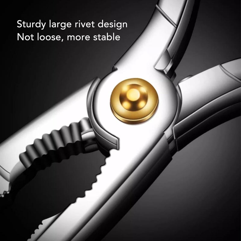 klarako Seafood Tools Set, 3 pcs Crab Leg Crackers and Tools with Crab Knife and Crab Spoon, Nut Cracker Set for Home Kitchen for Seafood Party Supplies - Image 3