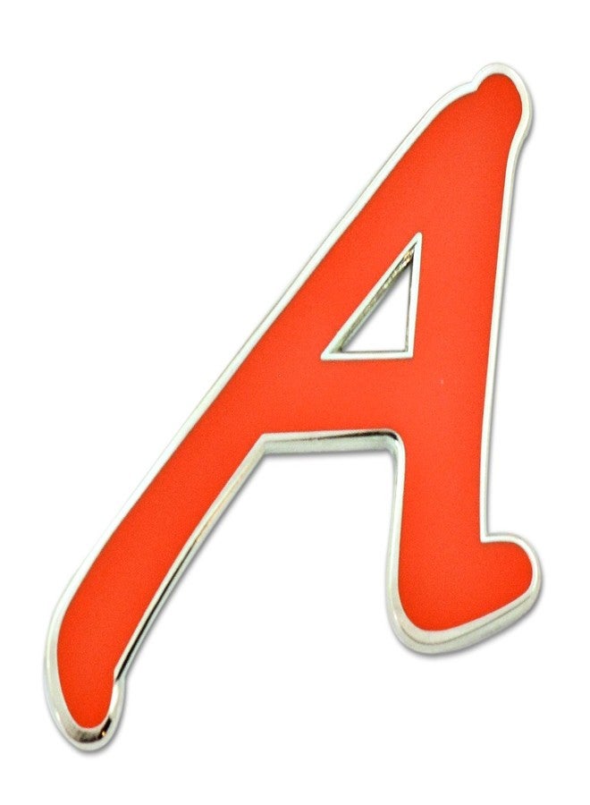 EvolveFISH Scarlet A for Atheist Lapel Pin - [1" Tall]